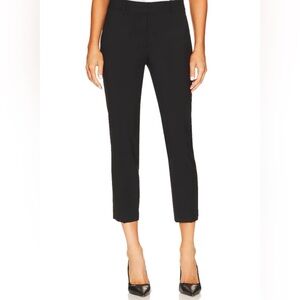Theory Trecca K Oxford Textured Cropped Pants